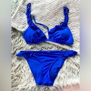 Tropik Royal Blue Two Piece Set